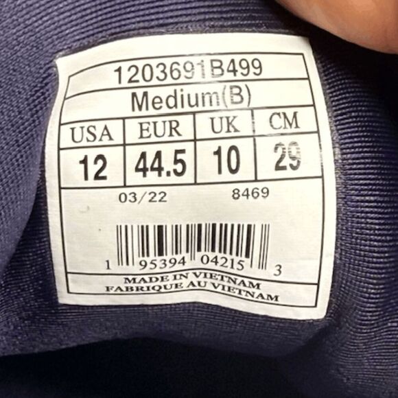 Brooks Women's Glycerin GTS 20 Running‎ Shoes Navy Blue Size 12 - Picture 11 of 13